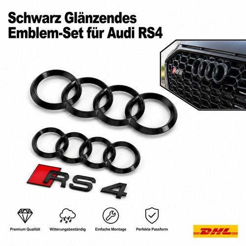 3stk ringe emblem - 3stk, heckklappe