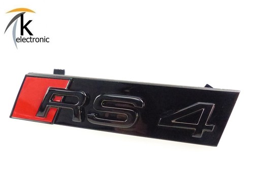 Audi rs4 emblem schwarz - audi,