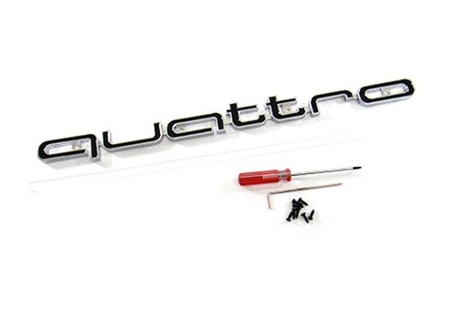 Neu audi quattro - grill, badge