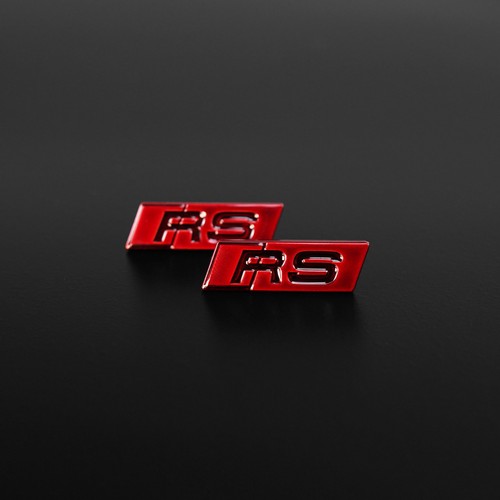 Audi schriftzug logo - rs,