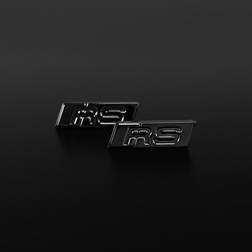 Schriftzug logo emblem - rs,