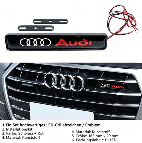 Schwarz abzeichen emblem led - abzeichen,