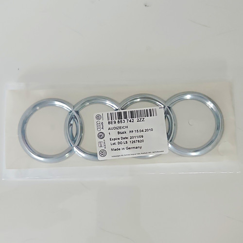 Original audi zeichen hinten - zeichen,